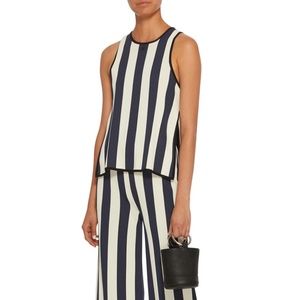 Courreges Wide Striped Top